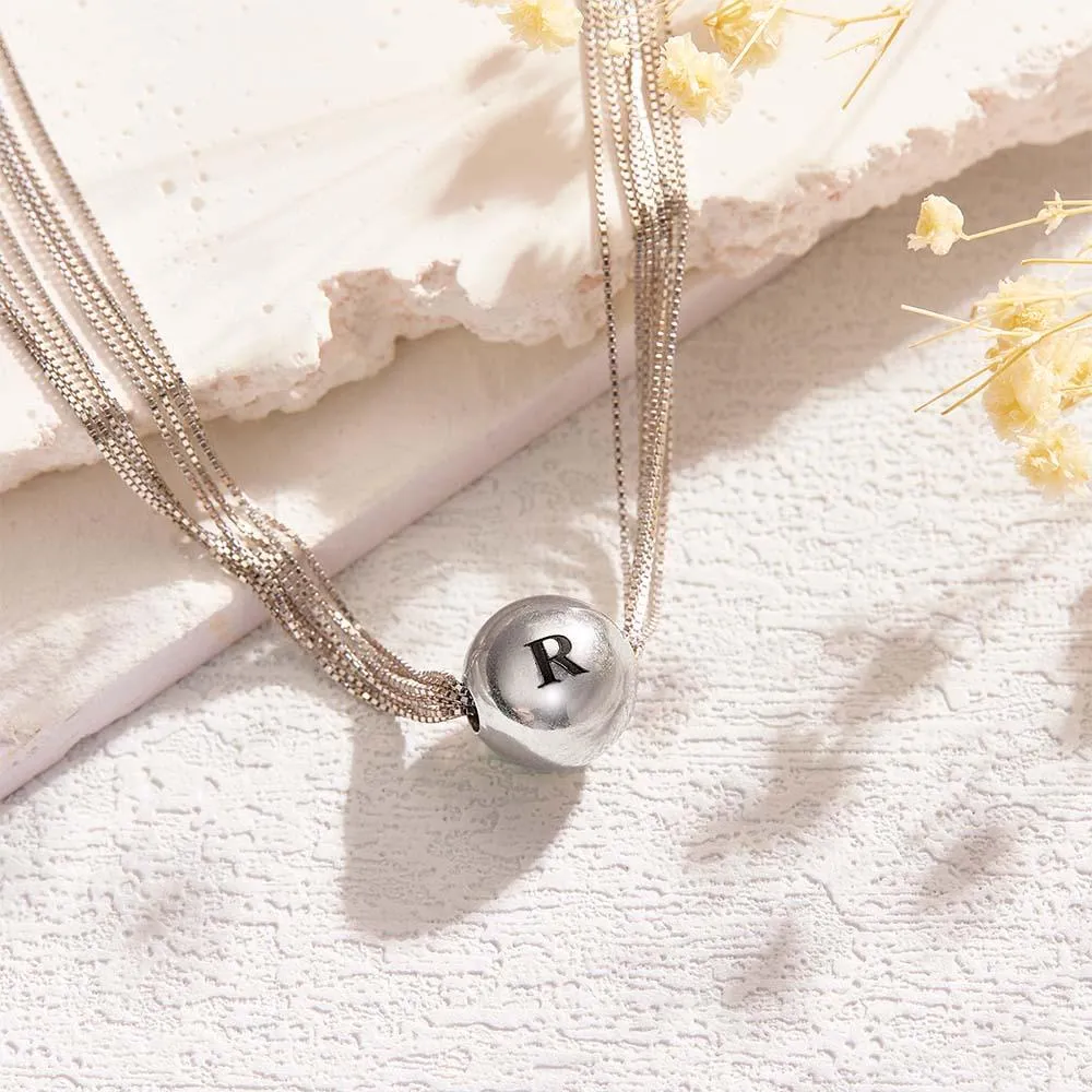 Custom Engraved Necklace – Unique Chain Design, Creative Gift for Special Occasions