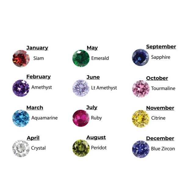 Birthstone Stackable Ring